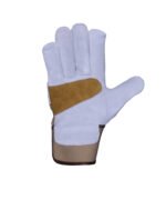 best cowhide split leather canadian rigger gloves.a