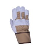 best cowhide split leather canadian rigger gloves.b