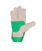 best quality cowhide split leather canadian rigger glove.a