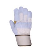 cowhide split leather best canadian rigger gloves.b