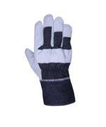 cowhide split leather canadian rigger glove.b