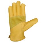 dyed reinforcement palm driver gloves.a