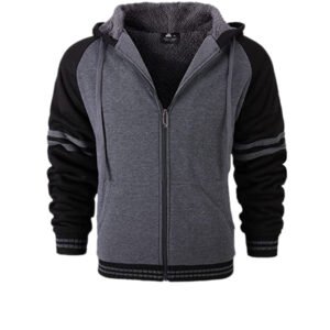 Full Zipper Hoody With Fur Lining