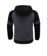 full zipper hoodie with fur lining.b