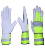 high visibility Canadian Rigger gloves.d
