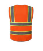 high visibility mesh safety vest.b