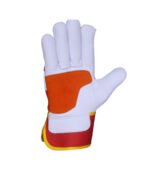 leather canadian rigger gardening glove.a