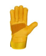 leather canadian rigger gloves.a