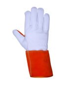 reinforcement leather welding glove.b