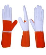 reinforcement leather welding glove.d