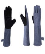 top quality cowhide split leather welding glove.d