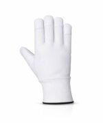 assembly work gloves with safety cuff back view