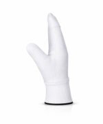 assembly work gloves with safety cuff side view