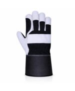 canadian rigger gloves black back view