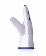 Goatskin Leather Assembly Work Gloves – Side View with Spandex Back and Elastic Wrist