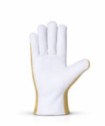 Sheepskin Assembly Work Gloves with Fabric Back