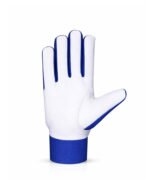 Sheepskin Leather Assembly Work Gloves Blue Front View