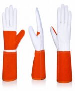 Buffalo Grain Cowhide Split Welding Gloves Multi View
