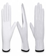 Buffalo Grain Palm Cowhide Split Back Driver Gloves Multi View