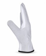 Buffalo Grain Palm Cowhide Split Back Driver Gloves Side View