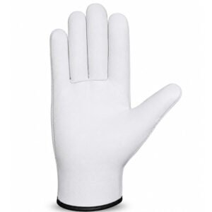 Full Buffalo Grain Wing Thumb Driver Work Gloves Front View