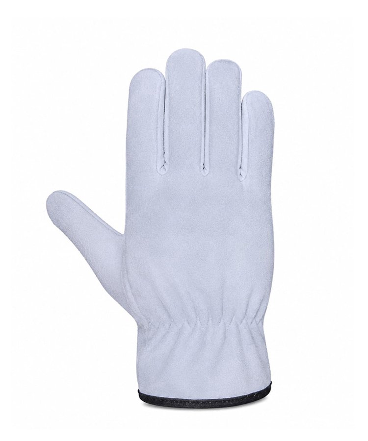Full Split Cowhide Wing Thumb Driver Work Gloves Back View Full split cowhide wing thumb driver work gloves back view