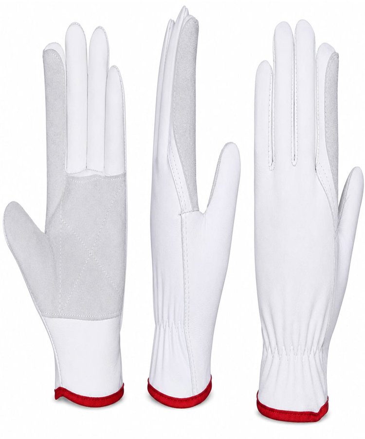 Goat Grain Leather Driver Gloves Reinforced Cowhide Split Palm Multi View Goat Grain Leather Driver Gloves Reinforced Cowhide Split Palm Multi View