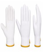 Sheep Grain Leather Wing Thumb Driver Gloves Multi View