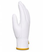 Sheep Grain Leather Wing Thumb Driver Glove Side View