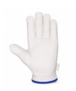 Dyed Grain Leather Driver Gloves Front View