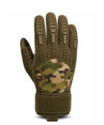 Elite Camouflage Tactical Operations Gloves Back View