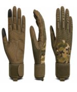 Elite Camouflage Tactical Operations Gloves Multi View