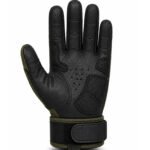 Elite Hard Knuckle Tactical Combat Gloves front view with reinforced palm grip and tactical duty design
