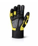 High Visibility TPR Impact Work Gloves Front View