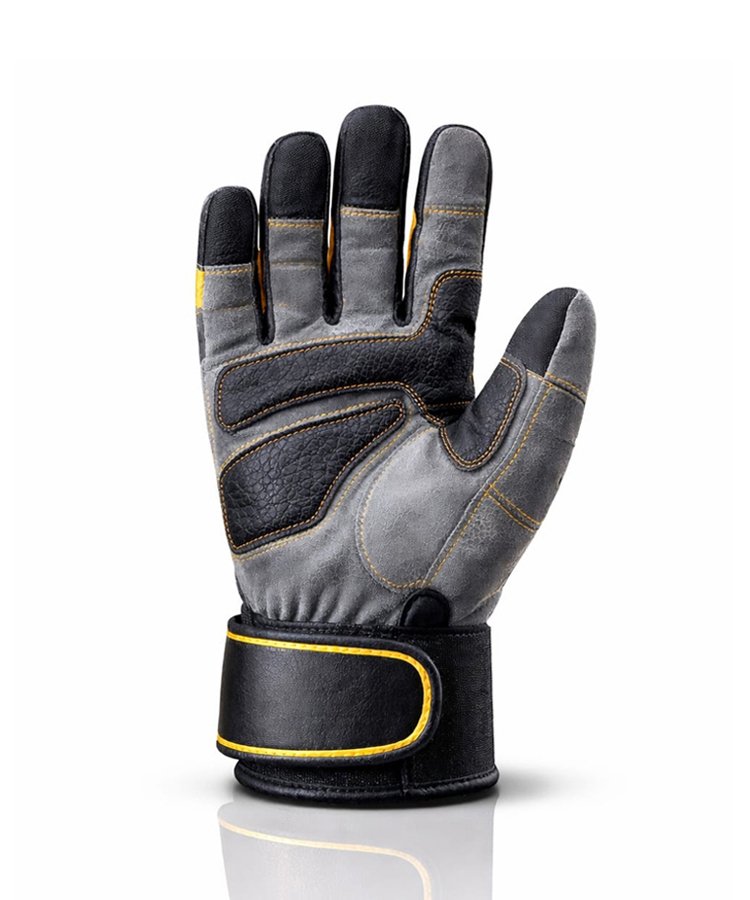 Performance Handling Work Gloves Front View Performance Handling Work Gloves front view with synthetic leather palm and reinforced grip areas