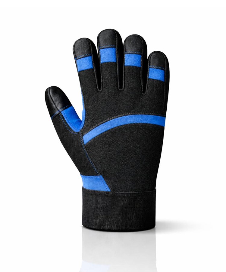 Precision Handling Work Gloves Back View Precision Handling Work Gloves Back View with Breathable Stretch Fabric and Ergonomic Design