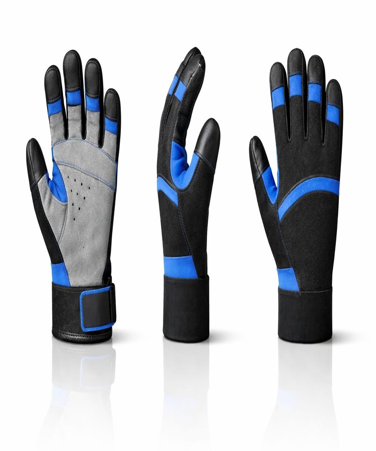 Precision Handling Work Gloves Multi View Precision Handling Work Gloves Multi View Showing Front Side and Back Design