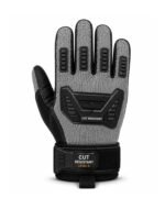 Professional Cut Resistant Tactical Gloves Level 5 Back View