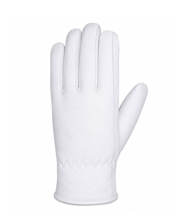 Winter Driver Gloves Sheep Grain Leather 3M Thinsulate Lined Back view of sheep grain leather winter driver gloves with 3M Thinsulate insulation and elastic wrist